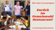 Zurück im Gemeinwohl Restaurant! BRD erklärt Unzuständigkeit!   Königreich Deutschland by krdeutschlandtv