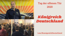 Tag der offenen Tür im Königreich Deutschland! 17. Oktober 2020 - Eröffnungsrede! by krdeutschlandtv