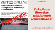 Zeit.de verbreitet FakeNews über das Königreich Deutschland! by krdeutschlandtv